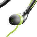CellularLine Scorpion sportovní ergonomická sluchátka, černo-zelená_1551362195