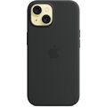 Apple Silikonový kryt s MagSafe pro iPhone 15, černá_990058713