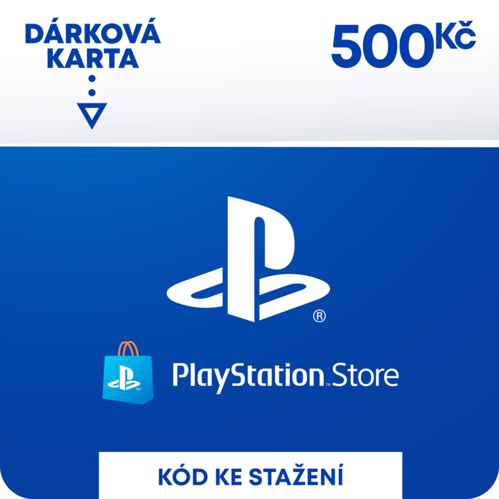 PlayStation Store - Dárková karta 500 Kč - elektronicky_387741074