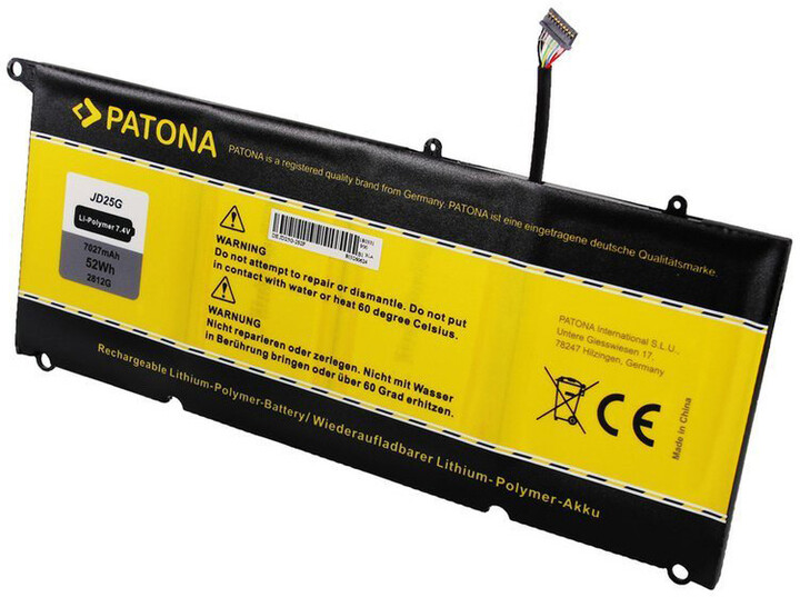Patona baterie pro ntb DELL XPS13 7000mAh Li-pol 7,4V JD25G_907789549