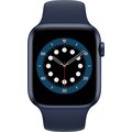 Apple Watch Series 6, 44mm, Blue, Deep Navy Sport Band_509749678
