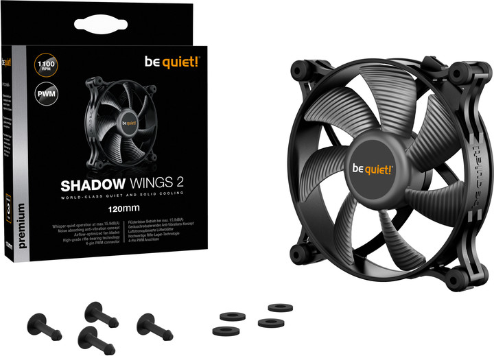 Be quiet! Shadow Wings 2, PWM, 120mm