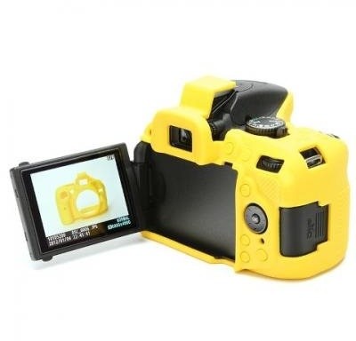 Easy Cover silikonový obal pro Nikon D5200, žlutá_1848455270