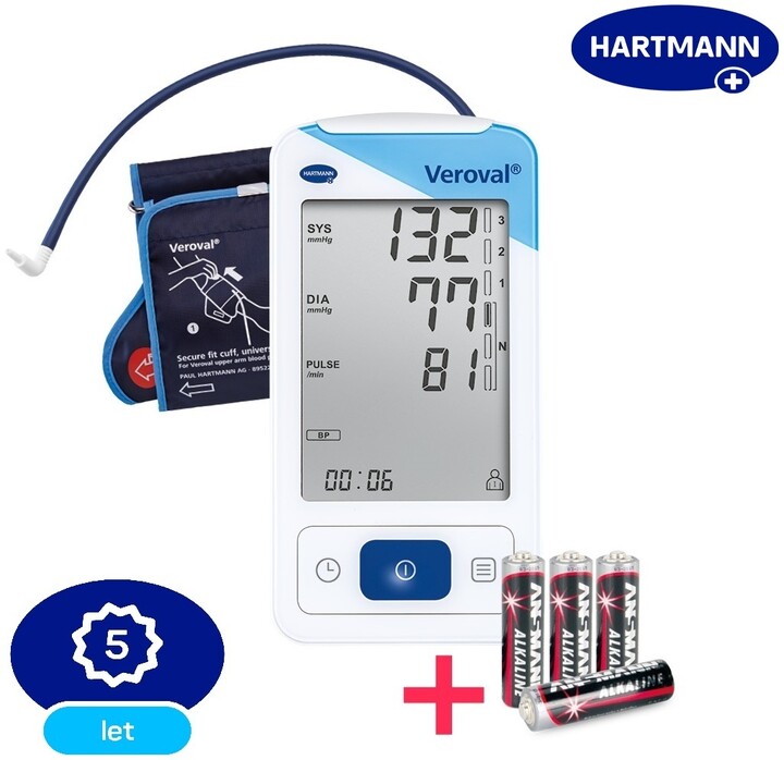 Hartmann Veroval® digitální tlakoměr s EKG_1199200470