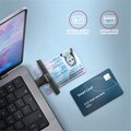 AXAGON CRE-SMPA, USB-A PocketReader čtečka kontaktních karet Smart card (eObčanka)_1901137690