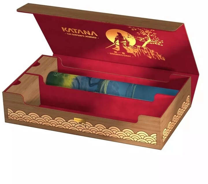 Krabička na karty Ultimate Guard - Katana: The Shogun&#39;s Journey (1000+) + herní podložka_857120528