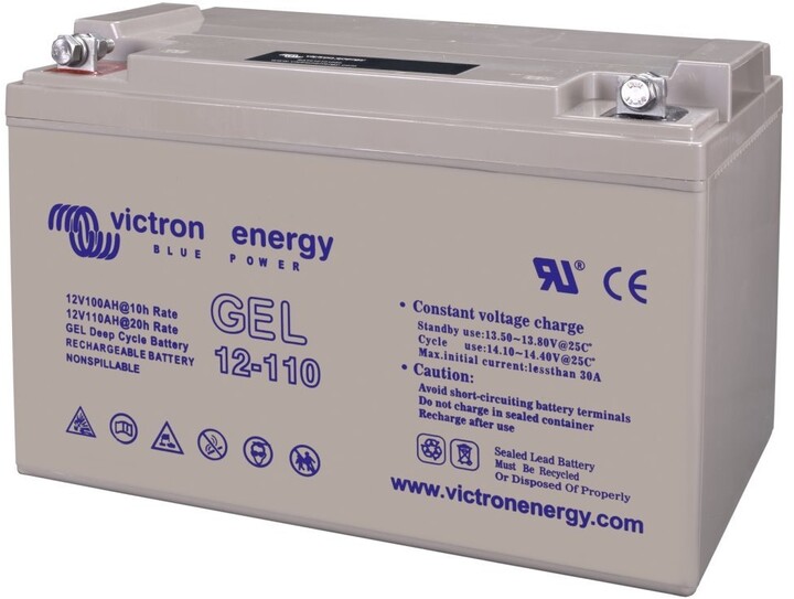 Victron Energy Pb GEL 12V/110Ah - VRLA, 12V, 110Ah_385680062