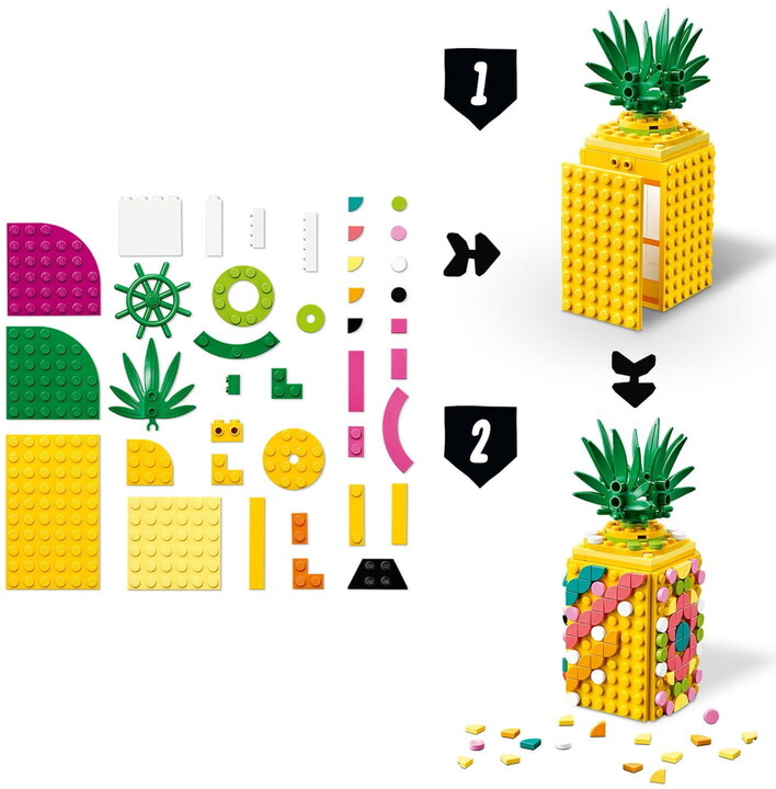 LEGO® DOTS 41906 Stojánek na tužky ve tvaru ananasu_2096372611