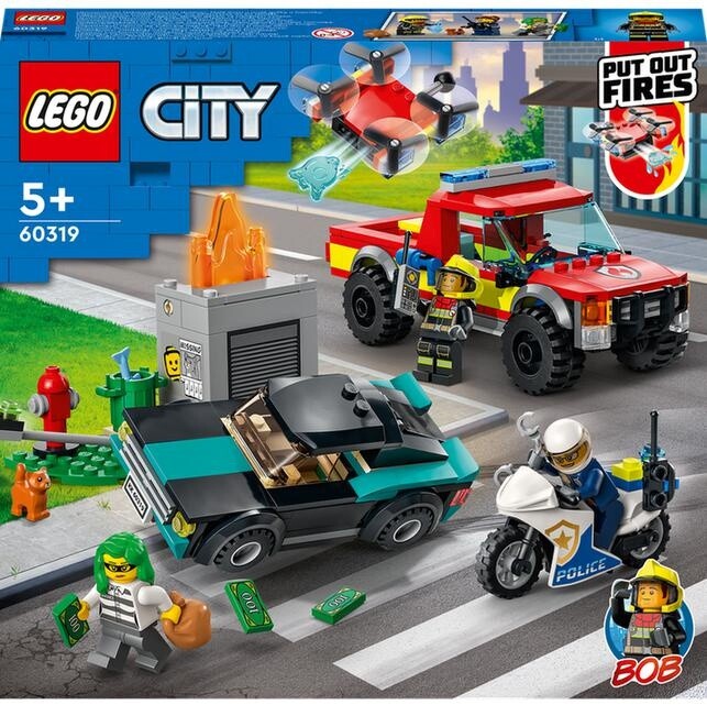 LEGO® City 60319 Hasiči a policejní honička_471870705