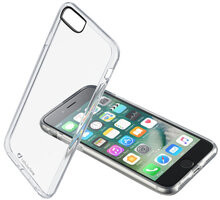 CellularLine CLEAR DUO zadní čirý kryt s ochranným rámečkem pro Apple iPhone 7/8/SE 2020