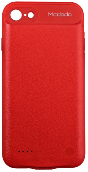 Mcdodo zadní kryt s baterií 3650mAh pro Apple iPhone 7 Plus, červená_10864370