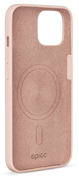 EPICO silikonový zadní kryt s podporou MagSafe pro iPhone 15 Plus, růžová_1347203368