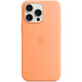 Apple Silikonový kryt s MagSafe pro iPhone 15 Pro Max, sorbetově oranžová_2084403649