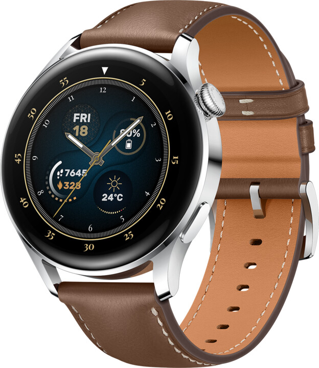 Huawei Watch 3, Brown_2029803942