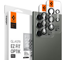 Spigen ochranné sklo EZ Fit Optik Pro pro Samsung Galaxy S23 Ultra, černá, 2ks_429540622