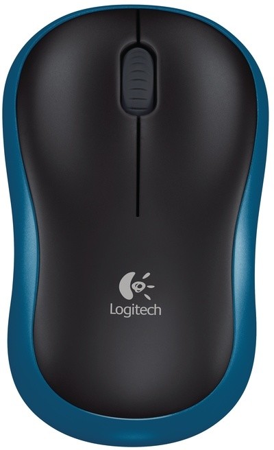 Logitech Wireless Mouse M185, modrá