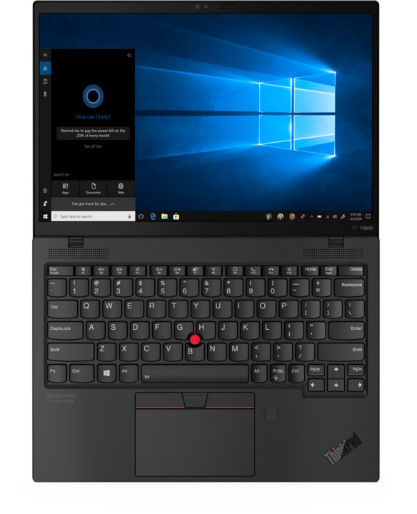 Lenovo ThinkPad X1 Nano Gen 1, černá_726227811