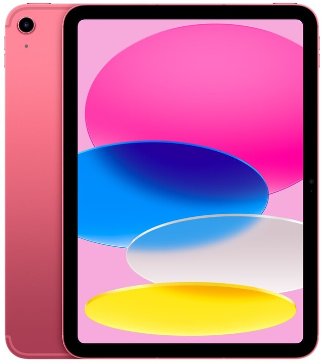 Apple iPad 2022, 256GB, Wi-Fi + Cellular, Pink_257703931