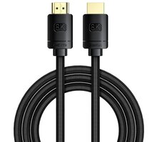 BASEUS kabel HDMI 2.1, M/M, 8K, 2m, černá_30814226