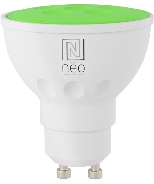 IMMAX NEO Smart žárovka LED GU10 3,5W RGB+CCT barevná a bílá, stmívatelná, WiFi_967588079