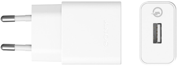 Sony UCH10 Qualcomm Quick nabíječka 1.700mAh, bílá_1669970366