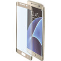 CELLY Glass ochranné tvrzené sklo pro Samsung Galaxy S7 Edge, zlaté
