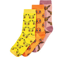Ponožky Pokémon - Crew, 3 páry (43/46)