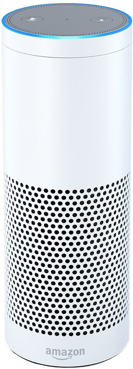 Amazon Echo - reproduktor s umělou inteligencí, bílá (EU distribuce) + redukce EU_1851444869