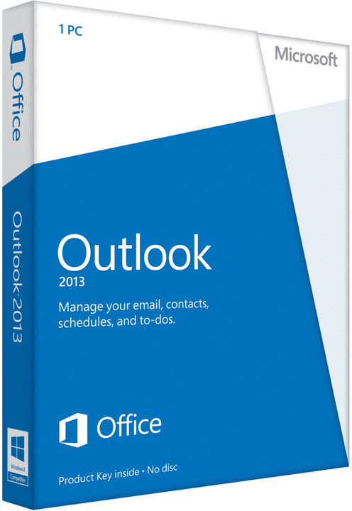 Microsoft Outlook 2013 CZ WIN - elektronicky_165618927