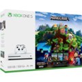 XBOX ONE S, 500GB, bílá + Minecraft + Minecraft: Story Mode