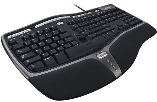 Microsoft Natural Ergonomic Keyboard 4000 CZ černá_952549959