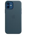 Apple kožený kryt s MagSafe pro iPhone 12/12 Pro, modrá Poukaz 200 Kč na nákup na Mall.cz