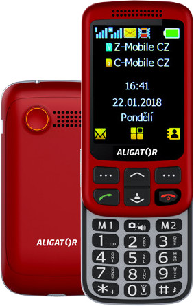 Aligator VS900 Senior, Red - Silver_914289099