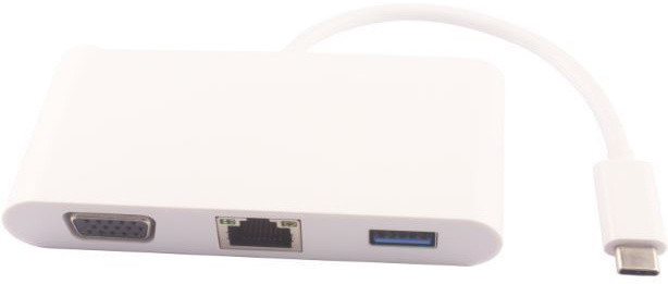 MicroConnect USB - C Male to USB3.0/ RJ45 /VGA_718446204