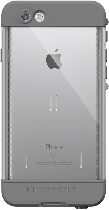 LifeProof Nüüd pouzdro pro iPhone 6s Plus, odolné, bílo-šedá_1333097563