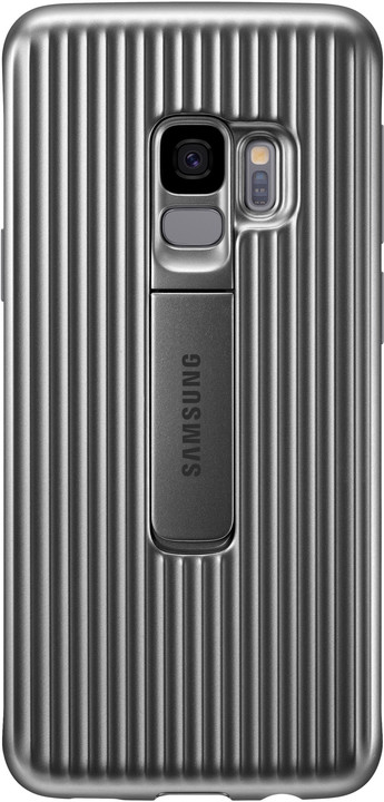 Samsung tvrzený ochranný zadní kryt pro Samsung Galaxy S9, stříbrný_2081910685