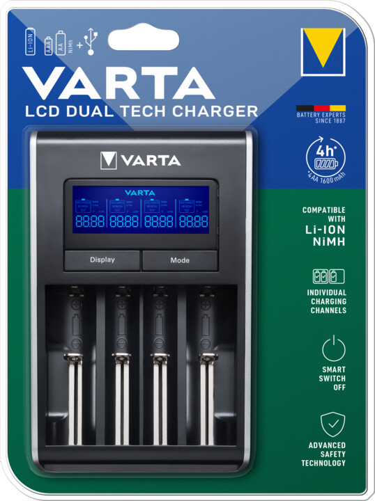 VARTA dual tech nabíječka s LCD_1004821657