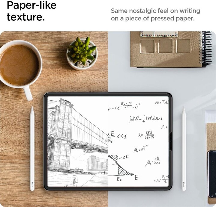 Spigen ochranná fólie Paper Touch pro iPad 10.2&quot; (2019/2020), 2ks_107173364