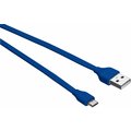 Trust Flat Micro-USB kabel 1m, modrá_803635951