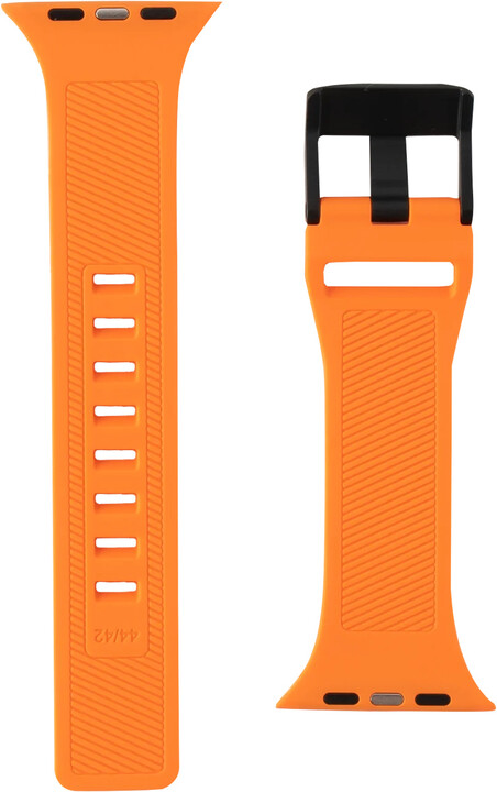 UAG silikonový řemínek Scout Strap pro Apple Watch, 42/44mm, oranžová_917848780