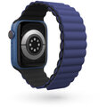 EPICO magnetický pásek pro Apple Watch 38/40/41mm, černá/modrá_1532918107