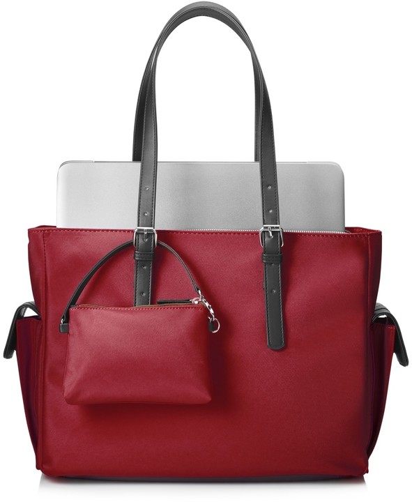 HP Ladies Slim Tote dámská taška pro 14&quot;, červená_777947915
