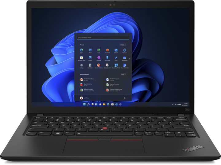 Lenovo ThinkPad X13 Gen 3 (AMD), černá_2071425803