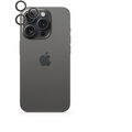 EPICO hliníkové tvrzené sklo na čočky fotoaparátu pro Apple iPhone 15 Pro / 15 Pro Max, černý titan_1655849271