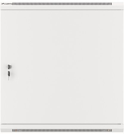 Lanberg WF01-6612-00S, nástěnný rozvaděč, 12U/600x600, plechové dveře, šedé_678178404