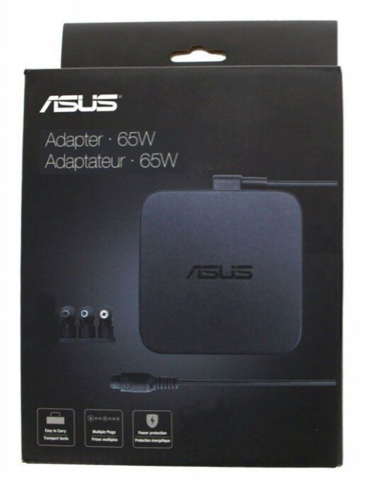 Asus originální adaptér U65W-01, 4.0mm/4,5mm/5,5mm, 33W/45W/65W, černá_2131836756