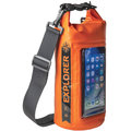 CELLY voděodolný vak Explorer 2L s kapsou na telefon do 6,2&quot;, oranžový_1650912516