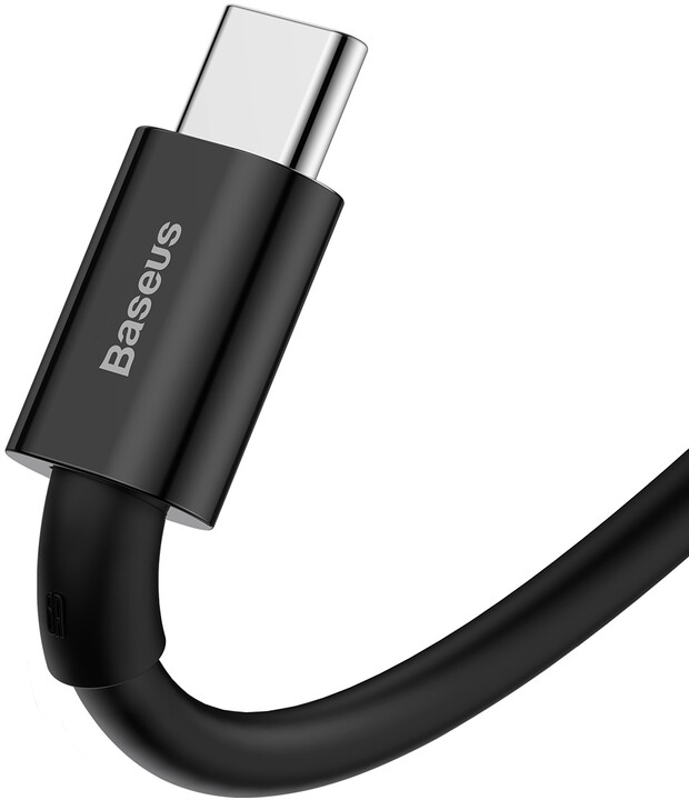 BASEUS kabel Superior Series USB-A - USB-C, rychlonabíjecí, 66W, 2m, černá_61069801