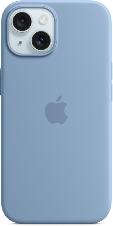 Apple Silikonový kryt s MagSafe pro iPhone 15, bouřkově modrá_2012659545