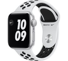 Apple Watch Nike SE GPS 40mm Silver Aluminium, Pure Platinum/Black Nike Sport Band_554199516